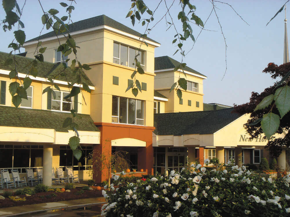 Courtyard at New Horizons